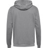 Veste zippée à capuche Hummel HMLAUTHENTIC Grey Melange dos