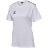 Tee-shirt Hummel Femme HMLAUTHENTIC White face