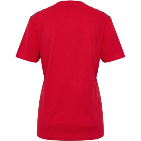 Tee-shirt Hummel Femme HMLAUTHENTIC True red dos
