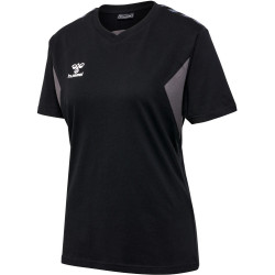 Tee-shirt Hummel Femme HMLAUTHENTIC White face 2
