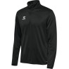 Sweat 1/2 zip Hummel HMLESSENTIAL black face