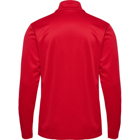 Sweat 1/2 zip Hummel HMLESSENTIAL true red dos
