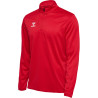 Sweat 1/2 zip Hummel HMLESSENTIAL true red face