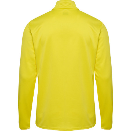 Sweat 1/2 zip Hummel HMLESSENTIAL blazing yellow dos