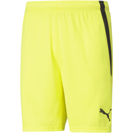 Short PUMA Team Liga fluo yellow