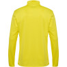 Veste zippée Hummel HMLESSENTIAL blazing yellow dos