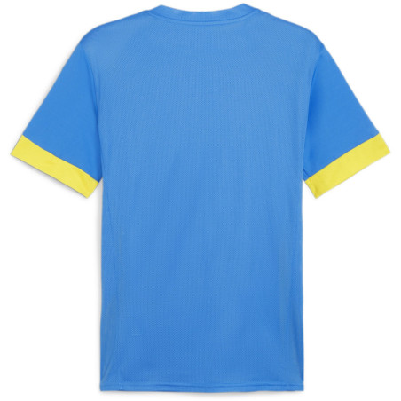 Maillot PUMA TeamGoal Matchday electric blue lemonade faster yellow dos