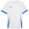 Maillot PUMA TeamGoal Matchday white electric blue lemonade