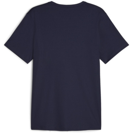 Maillot PUMA TeamRise Matchday navy white dos