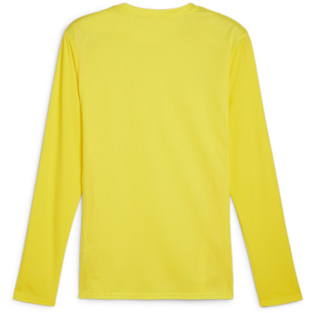 Maillot PUMA TeamGoal LS faster yellow black sport yellow dos