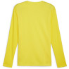 Maillot PUMA TeamGoal LS faster yellow black sport yellow dos