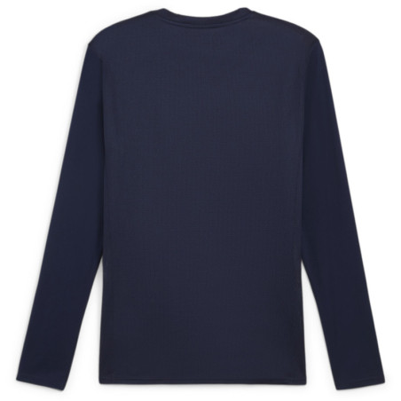 Maillot PUMA TeamGoal LS navy white persian blue dos