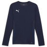 Maillot PUMA TeamGoal LS navy white persian blue