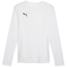 Maillot PUMA TeamGoal LS white black feather gray
