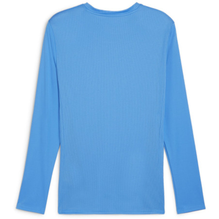 Maillot PUMA TeamGoal LS electric blue lemonade white team royal dos