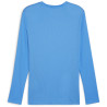 Maillot PUMA TeamGoal LS electric blue lemonade white team royal dos