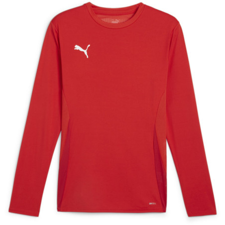 Maillot PUMA TeamGoal LS red white fast red