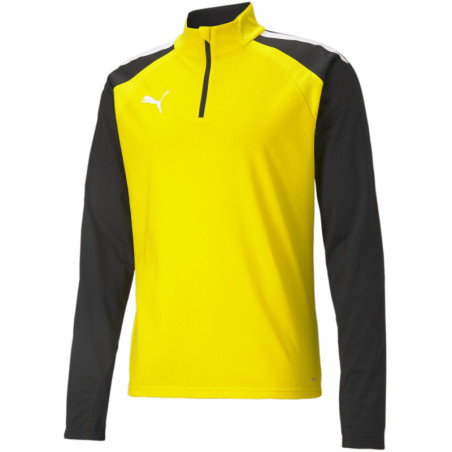 Sweat 1/4 Zip Puma Team Liga cyber yellow black