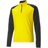 Sweat 1/4 Zip Puma Team Liga cyber yellow black