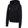 Sweat zip à capuche Hummel Femme HMLGO 2.0 black face