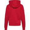 Sweat zip à capuche Hummel Femme HMLGO 2.0 true red dos