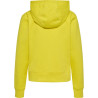 Sweat zip à capuche Hummel Femme HMLGO 2.0 blazing yellow dos