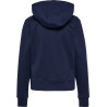 Sweat zip à capuche Hummel Femme HMLGO 2.0 marine dos