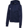 Sweat zip à capuche Hummel Femme HMLGO 2.0 marine face