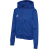 Sweat zip à capuche Hummel Femme HMLGO 2.0 true blue face