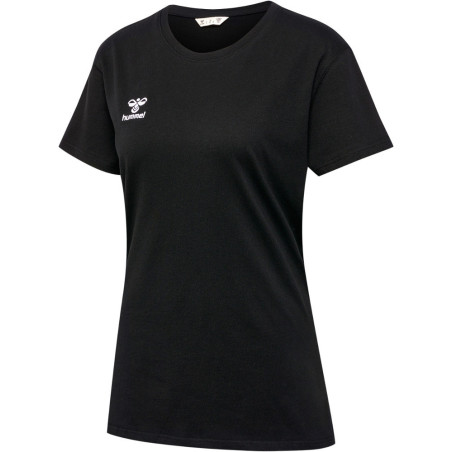 Tee-shirt Hummel Femme HMLGO 2.0 black face
