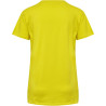 Tee-shirt Hummel Femme HMLGO 2.0 blazing yellow dos