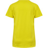 Tee-shirt Hummel Femme HMLGO 2.0 blazing yellow dos