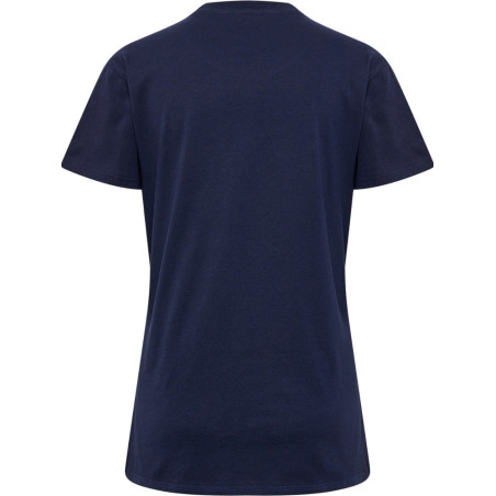 Tee-shirt Hummel Femme HMLGO 2.0 marine dos