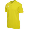 Polo Hummel HMLGO 2.0 blazing yellow face