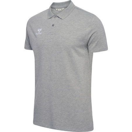 Polo Hummel HMLGO 2.0 grey melange face