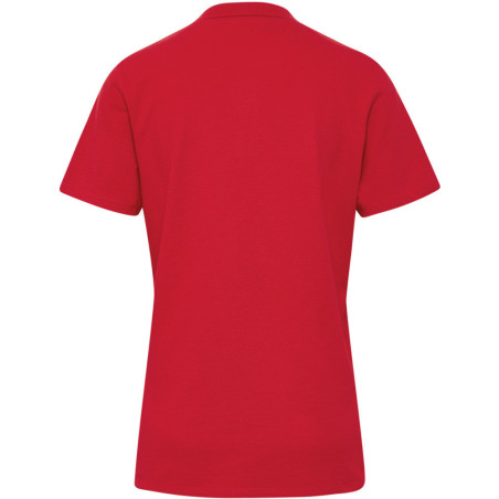 Polo Hummel Femme HMLGO 2.0 true red dos
