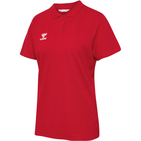 Polo Hummel Femme HMLGO 2.0 true red face