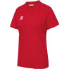 Polo Hummel Femme HMLGO 2.0 true red face