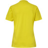 Polo Hummel Femme HMLGO 2.0 blazing yellow dos
