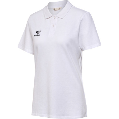 Polo Hummel Femme HMLGO 2.0 white face