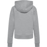 Sweat capuche Hummel Femme HMLGO 2.0 grey melange dos