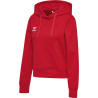 Sweat capuche Hummel Femme HMLGO 2.0 true red face