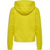 Sweat capuche Hummel Femme HMLGO 2.0 blazing yellow dos