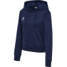 Sweat capuche Hummel Femme HMLGO 2.0 marine face