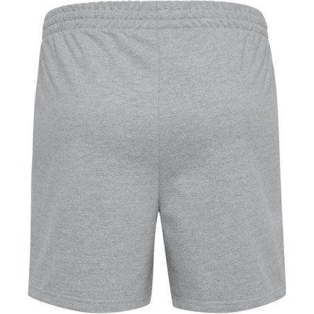 Bermuda Hummel Femme HMLGO 2.0 Grey Melange dos