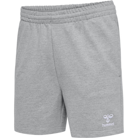 Bermuda Hummel Femme HMLGO 2.0 Grey Melange face