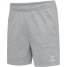 Bermuda Hummel Femme HMLGO 2.0 Grey Melange face