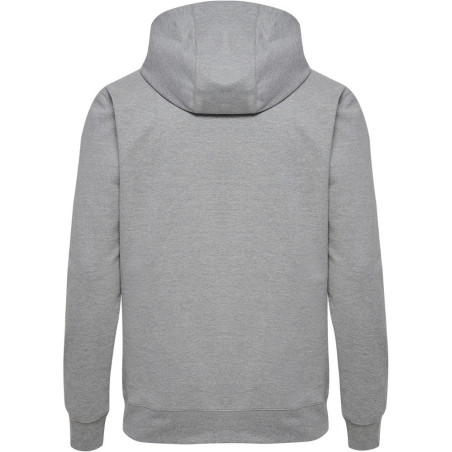 Sweat à capuche Hummel HMLGO Logo 2.0 grey melange dos