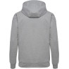 Sweat à capuche Hummel HMLGO Logo 2.0 grey melange dos