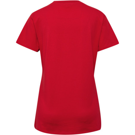 Tee-shirt Hummel Femme HMLGO Logo 2.0 true red dos